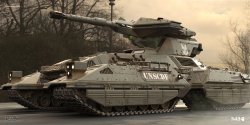 Slavic M808B Main Battle Tank Meme Template