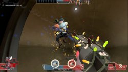 Scout blasting soldier Meme Template