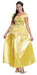 Amazon.com: Disguise womens Belle Costume, Official Disney ... Meme Template