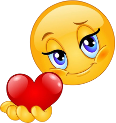 Emoji Holding Heart Meme Template