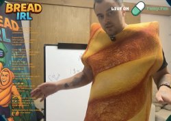 Bread Man Meme Template