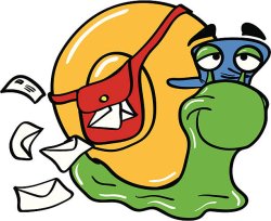 Snail mail carrier Meme Template