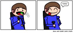 1.0 Dave eats joke bambi Meme Template