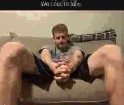 We need to talk Meme Template