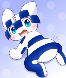 Miraitowa bending over prob Meme Template