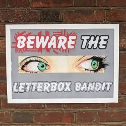 Letterbox bandit Meme Template