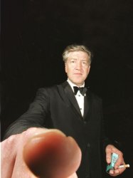 David Lynch finger Meme Template