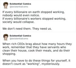 Billionaires stop working (Existential Comics) Meme Template