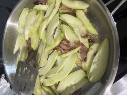 Chayote cooking eating vegetable squash Meme Template