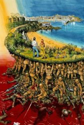 Soldiers holding up society template Meme Template