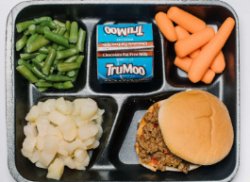 School Lunch America Meme Template