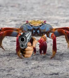 Crab attack Meme Template