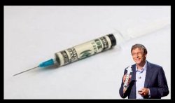 Bill Gates syringe Meme Template