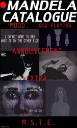 MikaStarTheEegon's Mandela Catalogue mood temp Meme Template