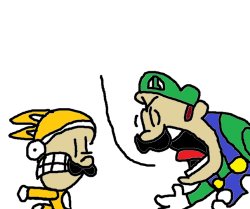 Luigi Screaming Meme Template