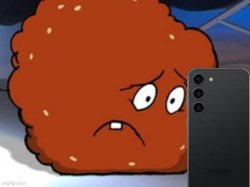 Meatwad looking at IPhone Meme Template