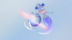 mermaid gwen Meme Template