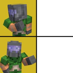 Xisuma Yes/No Drake Meme Template