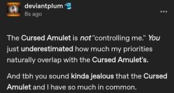 Cursed Amulet Meme Template