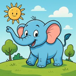 elephant and sun Meme Template