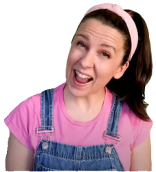 Ms. Rachel, crazy smile Meme Template