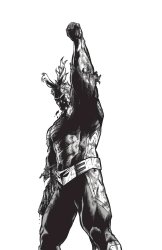 All might fist Meme Template