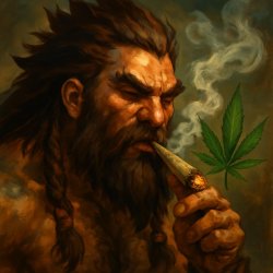 Udyr smoking weed Meme Template