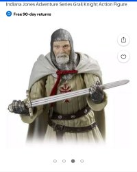 Indiana Jones Adventure Series Grail Knight Meme Template