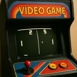 70s video game Meme Template