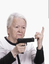 Npc grandma Meme Template