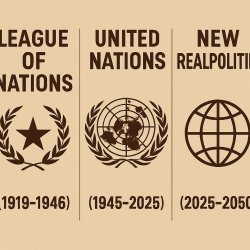 League of Nations {1919-1946}, United Nations {1945 to 2025}, wh Meme Template
