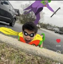 joker curb stomp Meme Template