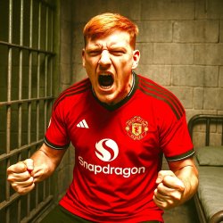 Angry ginge if United win a trophy this season! Meme Template