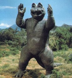 Minilla Meme Template