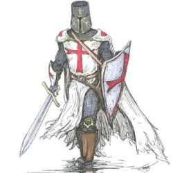 Crusader comin' at you Meme Template