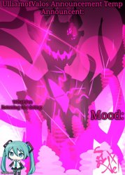 UlliamofValos Announcement Template {Art by Ael / Azaleeees} Meme Template