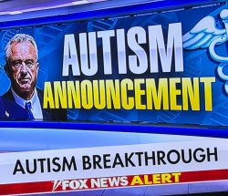 Autism announcement Meme Template