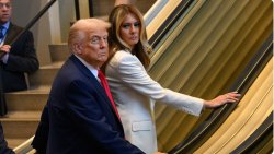 Escalator temporarily became stairs*  Trump: "This was an assass Meme Template
