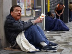 James Comey Homeless Meme Template