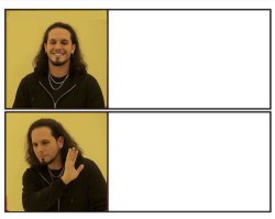 kRaM Vs Drake Yes/No Meme Template