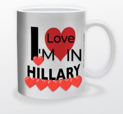 Hillary Clinton I'm in Love Meme Template