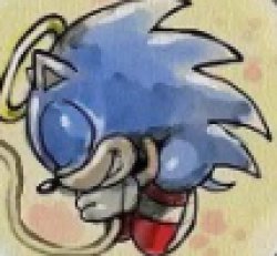 unborn sonic with halo Meme Template