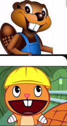 Handy meets Billy (htf) Meme Template