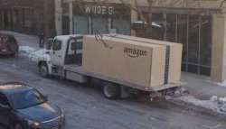 amazon box size Meme Template