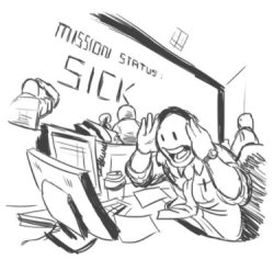 Mission Status Sick Meme Template