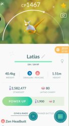 Shiny latias Meme Template