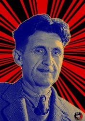 George Orwell cosmic Meme Template