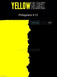 Yellowblack announcement template 2025 version Meme Template