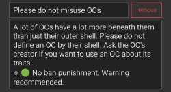 please do not misuse OC's understream Meme Template