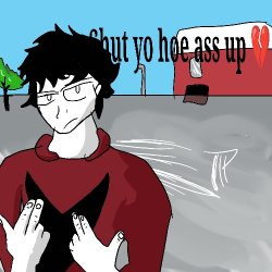 Shut yo hoe ass up Meme Template